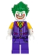Minifig No: sh447  Name: The Joker - Striped Vest, Shirtsleeves, Smile with Pointed Teeth Grin