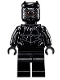 Minifig No: sh466  Name: Black Panther - Claw Necklace, Reddish Brown Eyes