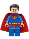 Minifig No: sh489  Name: Superman - Blue Suit, Tousled Hair