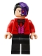 Minifig No: sh594  Name: Two-Face - Black Shirt, Red Tie and Jacket
