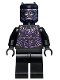 Minifig No: sh728  Name: Black Panther - Claw Necklace, Dark Purple and Lavender Highlights
