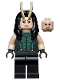 Minifig No: sh745  Name: Mantis - Black Belt with Clasps