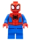 Minifig No: sh797  Name: Spidey (Spider-Man) - Medium Legs, Black Spider Logo