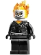 Minifig No: sh861  Name: Ghost Rider, Johnathon 'Johnny' Blaze - White Head, Belt with Spikes