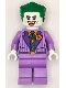 Minifig No: sh903  Name: The Joker - Medium Lavender Suit, Dark Green Vest, Green Hair Swept Back