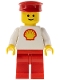Minifig No: shell013  Name: Shell - Classic - Red Legs, Red Hat