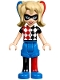 Minifig No: shg002  Name: Harley Quinn - Blue Shorts