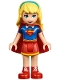 Minifig No: shg006  Name: Supergirl - Red Skirt