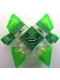 Minifig No: shg025  Name: Kryptomite - Green, Medium Crystals, Hands