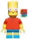 Lot ID: 400271365  Minifig No: sim008  Name: Bart Simpson, The Simpsons, Series 1 (Minifigure Only without Stand and Accessories)