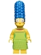 Minifig No: sim009  Name: Marge Simpson, The Simpsons, Series 1 (Minifigure Only without Stand and Accessories)