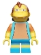 Minifig No: sim018  Name: Nelson Muntz, The Simpsons, Series 1 (Minifigure Only without Stand and Accessories)
