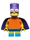Minifig No: sim031  Name: Bartman, The Simpsons, Series 2 (Minifigure Only without Stand and Accessories)