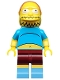 Minifig No: sim033  Name: Comic Book Guy, The Simpsons, Series 2 (Minifigure Only without Stand and Accessories)