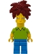 Minifig No: sim048 Name: Sideshow Bob Minifig No: sim048 Name: Sideshow Bob