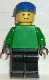 Minifig No: soc008 Name: Soccer Player Blue/White Team Goalie Minifig No: soc008 Name: Soccer Player Blue/White Team Goalie
