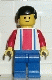 Minifig No: soc023 Name: Soccer Player Red & Blue Team #2 on Back Minifig No: soc023 Name: Soccer Player Red & Blue Team #2 on Back