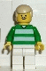 Minifig No: soc028 Name: Soccer Player Green & White Team #9 on Back Minifig No: soc028 Name: Soccer Player Green & White Team #9 on Back