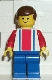 Minifig No: soc035 Name: Soccer Player Red & Blue Team #10 on Back Minifig No: soc035 Name: Soccer Player Red & Blue Team #10 on Back