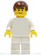 Minifig No: soc072  Name: Soccer Player White Team Player  2
