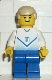 Minifig No: soc084  Name: Soccer Player White & Blue Team with shirt #10