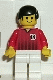Minifig No: soc091 Name: Soccer Player Red/White Team with shirt #18 Minifig No: soc091 Name: Soccer Player Red/White Team with shirt #18