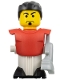 Minifig No: soc152  Name: McDonald's Sports Soccer Player - Red Torso and White Base without Stickers