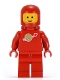Minifig No: sp005  Name: Classic Space - Red with Air Tanks