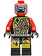 Minifig No: sp044  Name: UFO Droid - Red (Techdroid 2)