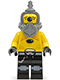 Minifig No: sp100  Name: Space Police 3 Alien - Snake without Visor