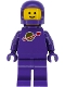 Minifig No: sp139  Name: Classic Space - Dark Purple with Air Tanks and Updated Helmet (The Dreamer) (DS2023-1)