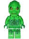 Minifig No: spd006  Name: Green Goblin 2, Gold Eyes
