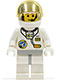 Minifig No: spp003  Name: Space Port - Astronaut C1, White Legs with Light Gray Hips