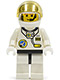 Minifig No: spp017  Name: Space Port - Astronaut C1, White Legs with Black Hips