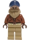 Minifig No: st024  Name: Chief Jim Hopper - Reddish Brown Coat, Dark Blue Cap, Dark Tan Beard