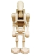 Minifig No: sw0001a  Name: Battle Droid - Tan, Bent Arms, 1 x 2 Plate on Back