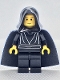 Minifig No: sw0044  Name: Luke Skywalker with Black Hood, Black Cape