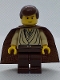 Minifig No: sw0069  Name: Obi-Wan Kenobi (Young with Padawan Braid Pattern)