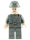 Minifig No: sw0114  Name: Imperial Officer (Captain / Commandant / Commander) - Cavalry Kepi, Smile and Brown Eyebrows