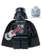 Minifig No: sw0117  Name: Darth Vader with Light-Up Lightsaber