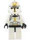 Minifig No: sw0128a  Name: Clone Trooper, 327th Star Corps (Phase 2) - Black Head