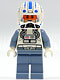 Minifig No: sw0265  Name: Clone Trooper Pilot Captain Jag (Phase 2) - Frown