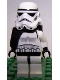 Minifig No: sw0271  Name: Sandtrooper - Black Pauldron (Solid), Survival Backpack, No Dirt Stains, Helmet with Dotted Mouth Pattern and Solid Black Head