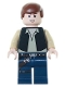 Minifig No: sw0334  Name: Han Solo, Black Vest, Dark Blue Legs, Eyes with Pupils