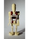 Minifig No: sw0347  Name: Battle Droid Security with Straight Arm - Dot Pattern on Torso