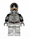 Minifig No: sw0385  Name: TC-14 Protocol Droid - Chrome Silver with Blue, Red and White Wires Pattern