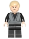 Minifig No: sw0395  Name: Luke Skywalker (Dark Bluish Gray Jedi Robe)