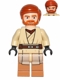 Minifig No: sw0449  Name: Obi-Wan Kenobi (Medium Nougat Legs)