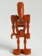 Minifig No: sw0467  Name: Battle Droid Dark Orange without Back Plate