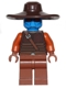 Minifig No: sw0497  Name: Cad Bane - Reddish Brown Hands and Legs